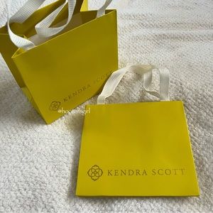 🛍️Set of 2 Small Kendra Scott Shopping Bags🛍️